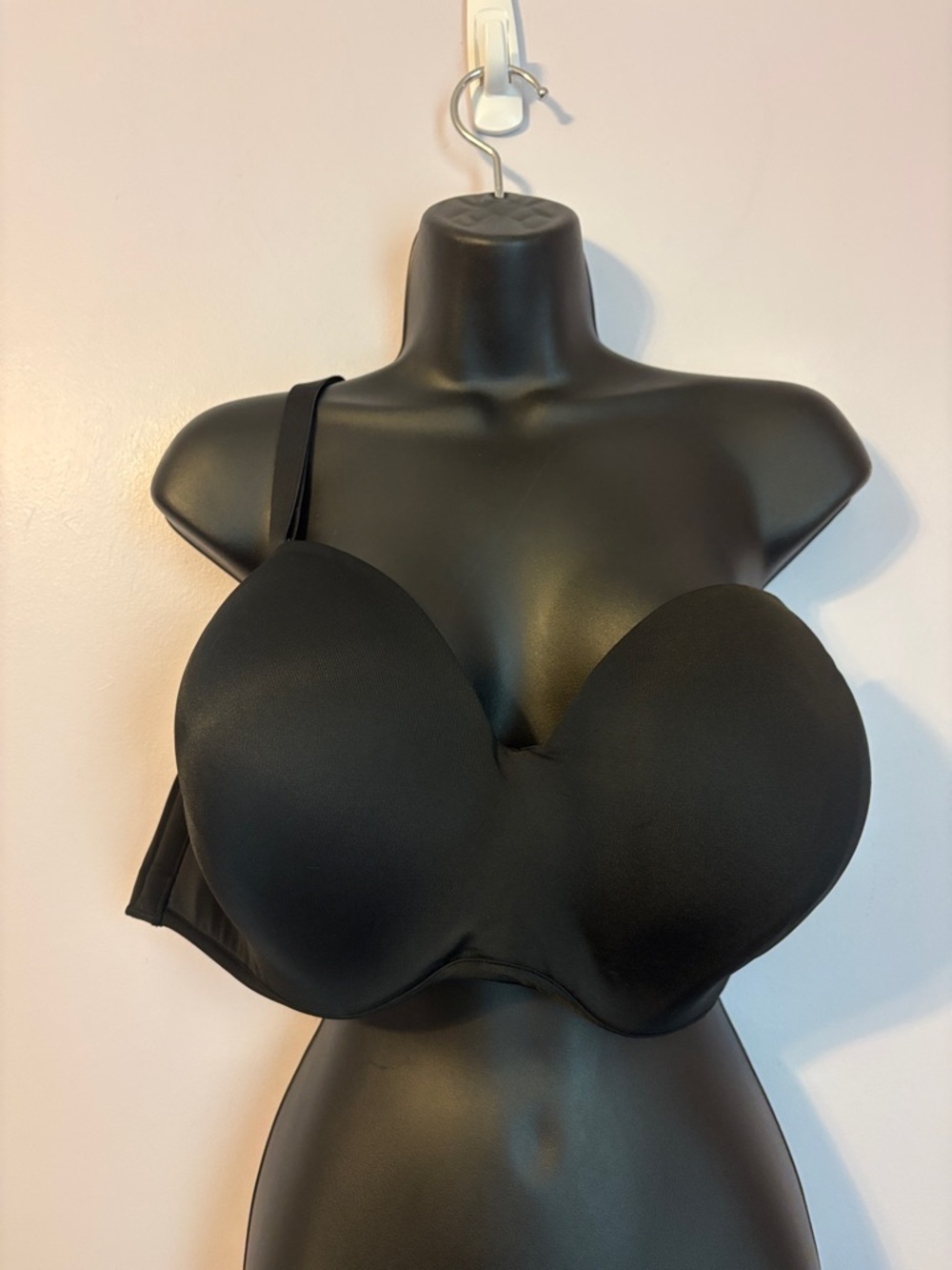 Cacique Boost Strapless Multiway Black Bra Size 40G